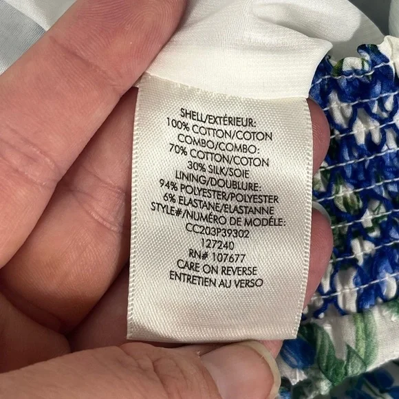 NEW Alice + Olivia Crawford Smocked Mini Skirt - Picture 14 of 15